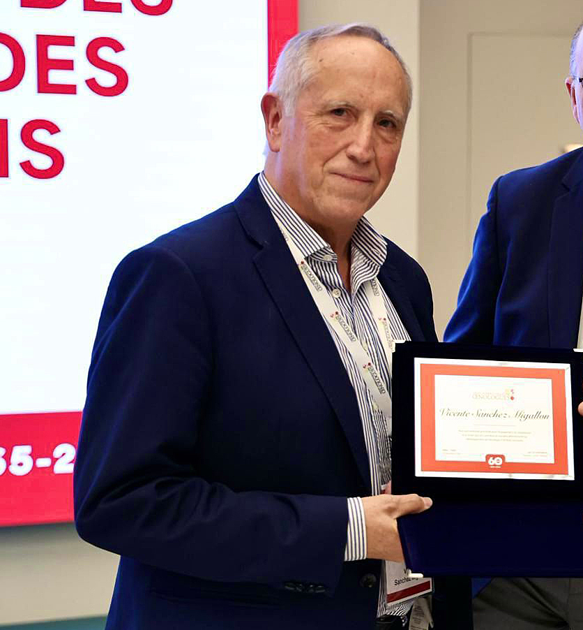 La UIOE reconoce en Milán la trayectoria de Vicente Sánchez-Migallón por su labor en defensa de la profesión. Léalo en revistaenologos.es