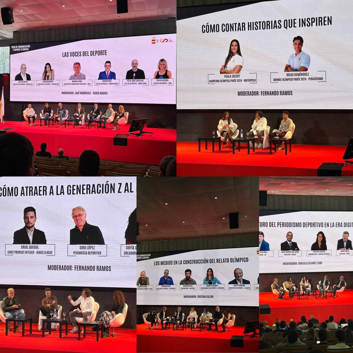 📚🎙️Hoy, gracias al Máster, hemos podido asistir al Foro de Comunicación y Deporte Olímpico en el @coe_es

🗣️Hemos podido escuchar el testimonio de profesionales como @lamaCope, <a href="/sirolopez/">Siro López</a>, <a href="/jpedrerol/">Josep Pedrerol</a>, <a href="/jfelixdiaz/">José Félix Díaz</a>, @jigallardo, @Fernan_ruiz, @noemidemiguel, <a href="/ricardoreyes4/">Ricardo Reyes</a>…