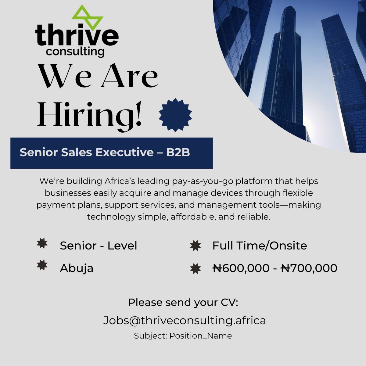 Thrive Consulting Africa tweet media