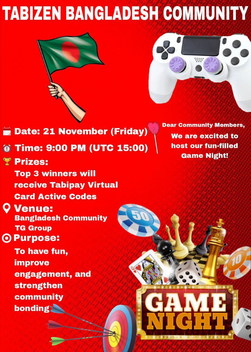 mitu159726's tweet image. 💢 Tabizen Bangladesh Community Meme Photo Contest 💢
UTC Time: Friday 15:00 — Sunday 15:00
📸 What to do?
Create your own funny meme based on real-life situations.
The more creative you are, the better your chance to win

@Tabizens @Momoa_crypto @Lfuckjpg