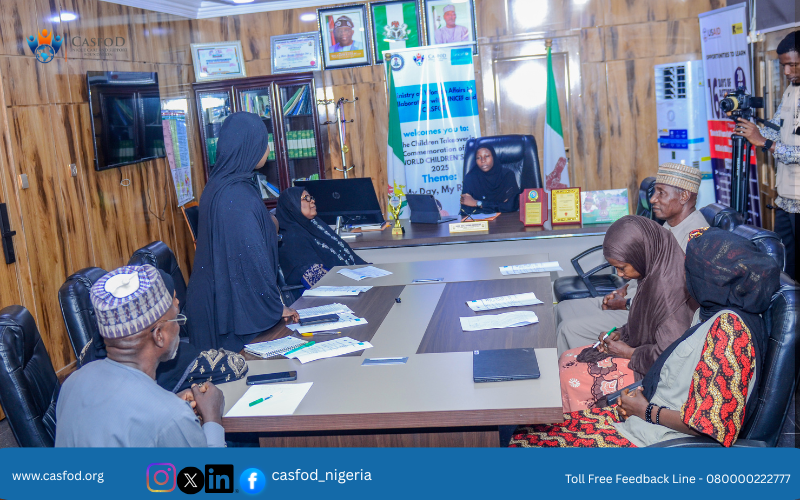 casfod_nigeria's tweet photo. expand beyond MMC, Jere, and Kounduga to all LGAs in Borno State.

Elizabeth John Ishaku, Senator representing Borno South in the THE CHILDREN'S PARLIAMENT, also visited the Borno state Ministry of Justice to seek clarity on progress made so far in protecting children’s (4/5) https://t.co/V7n5twBJ4D