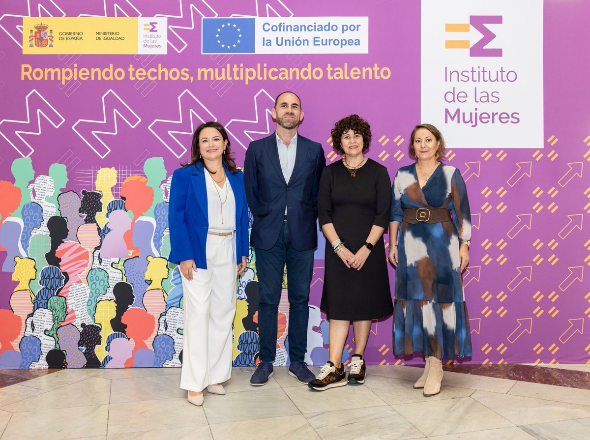 AiguesCullera's tweet photo. Nuestra Directora de Sostenibilidad, Equidad y Acción Social,  @AmeliaNavarroA, intervino en el acto organizado por el Instituto de las Mujeres bajo el lema “Rompiendo techos, multiplicando talento”.

@IgualdadGob #AigüesDeCulleraContigo https://t.co/6D1TSan5pD
