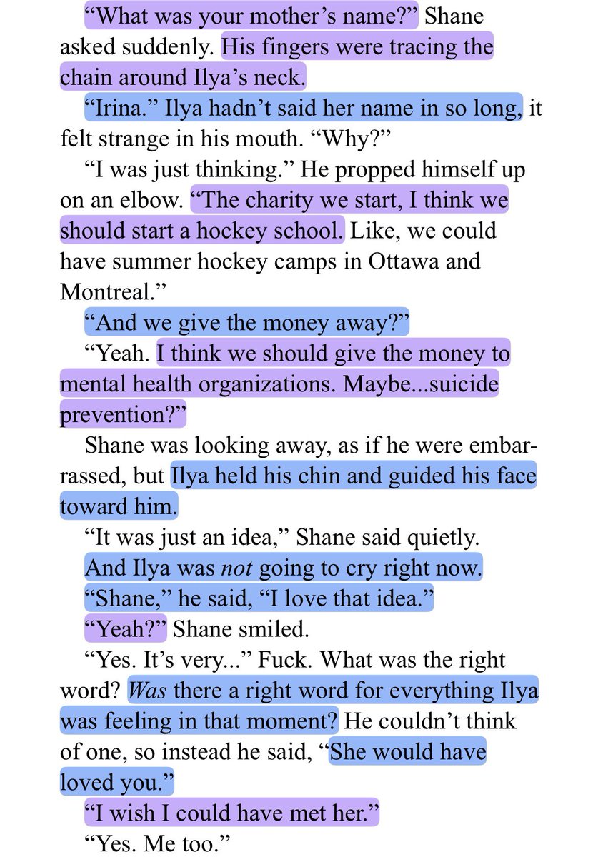 ilyaswink's tweet image. hollanov being worried &amp;amp; unsure about their future, so spend their time at the cottage coming up with solutions: ‘i can marry or move for citizenship’ ‘i can play for a west coast team’ ‘we can start a charity so people think we are friendly’🥹🥹
#HeatedRivalryReread #Chapter25