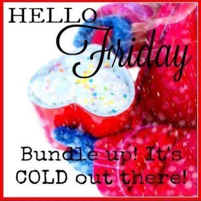 Happy Friday.   A brisk 23* when I left the house.   

Hope you have a terrific day🙏🏻❤️🙏🏻