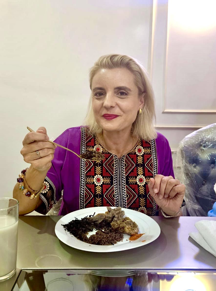 SwissAmbAccra's tweet image. Wasawasa always makes me 😊. 
One of the things I look forward to whenever I visit Northern Ghana. ❤️