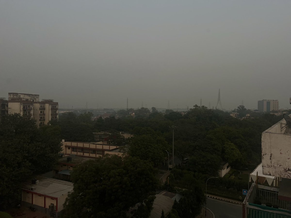 A polluted evening after long time ..