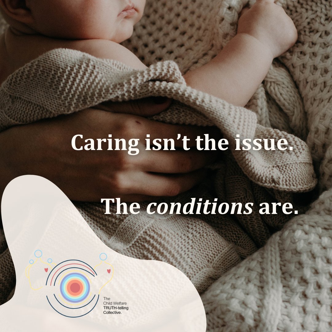 cwtruthtelling's tweet image. People in child welfare care... deeply. That’s not the problem. The issue is a system that demands emotional labour but offers little real support. What kind of support do you actually need to keep doing this work? Let us know. #CWWorkers #SystemConditions #CareWork