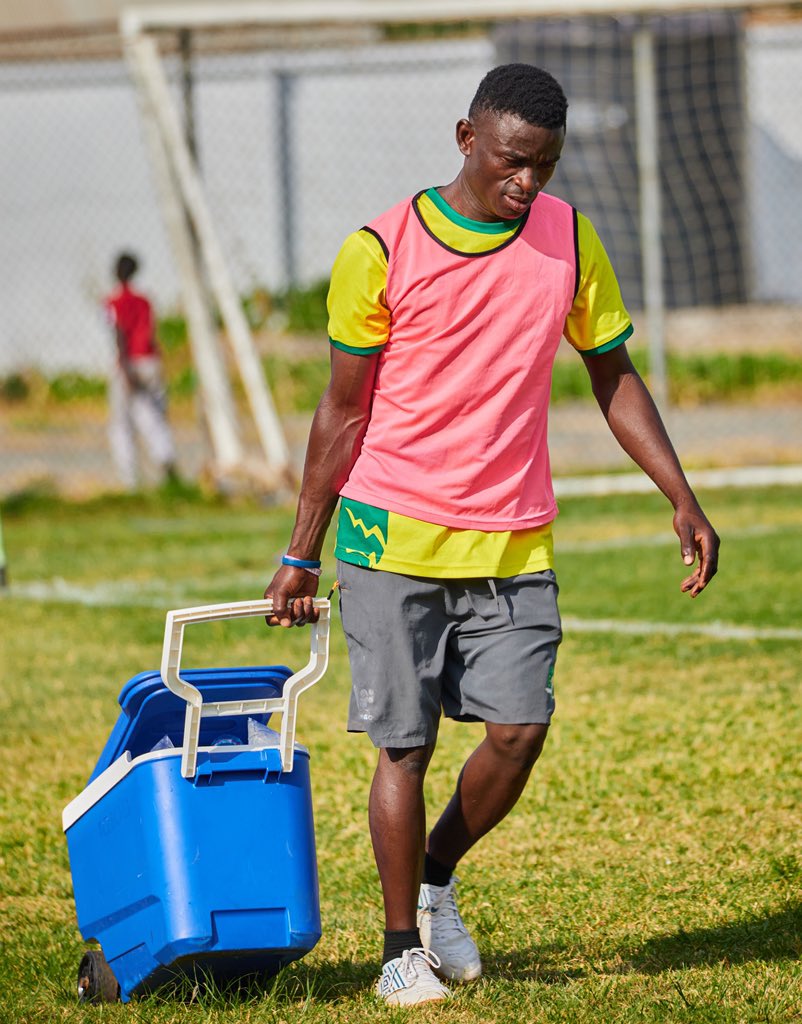 Appreciation to our equipment officer for the tireless work behind the scenes. 

We see you, Micheal Asante. 🙌

|| #Ogya || #AduanaFC 🔥🐕