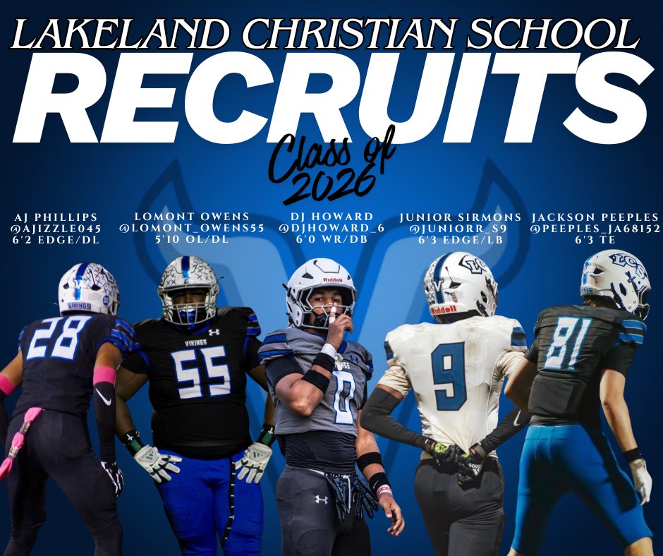 College coaches we have Student-Athletes who are looking for an opportunity to play next level. 

Check out our C/O 2026 Prospects

DJ Howard <a href="/DJhoward_6/">Devonte ( DJ) Howard Jr</a> 
Junior Sirmons <a href="/Juniorr_s9/">Davin Sirmons Jr</a> 
Lomont Owens <a href="/Lomont_Owens55/">Lomont (Mont) Owens</a> 
AJ Phillips <a href="/AJizzle044/">AJ Phillips</a> 
Jackson Peeples <a href="/peeples_ja68152/">jackson peeples</a>