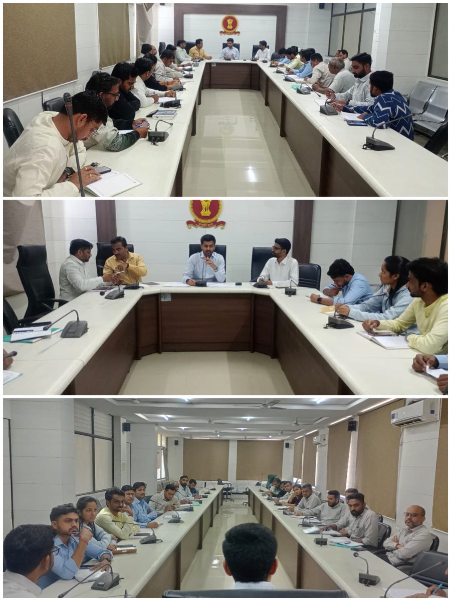 આજ રોજ ૯૯_મહુવા વિધાનસભા મતદાર વિભાગના તમામ સેક્ટર ઓફિસર સાથે બેઠક યોજી EFs  ડિજિટલ કરવાની કામગીરીમાં કેવી રીતે ઝડપ વધી શકે તે અંગે વિગતવાર આયોજન કરવામાં આવ્યું અને માર્ગદર્શન પૂરું પાડવામાં આવ્યુ. #sir2025 
<a href="/Collectorbhav/">Collector & District Magistrate Bhavnagar</a> 
<a href="/ECISVEEP/">Election Commission of India</a> 
<a href="/Info_Bhavnagar/">Info Bhavnagar GoG</a>