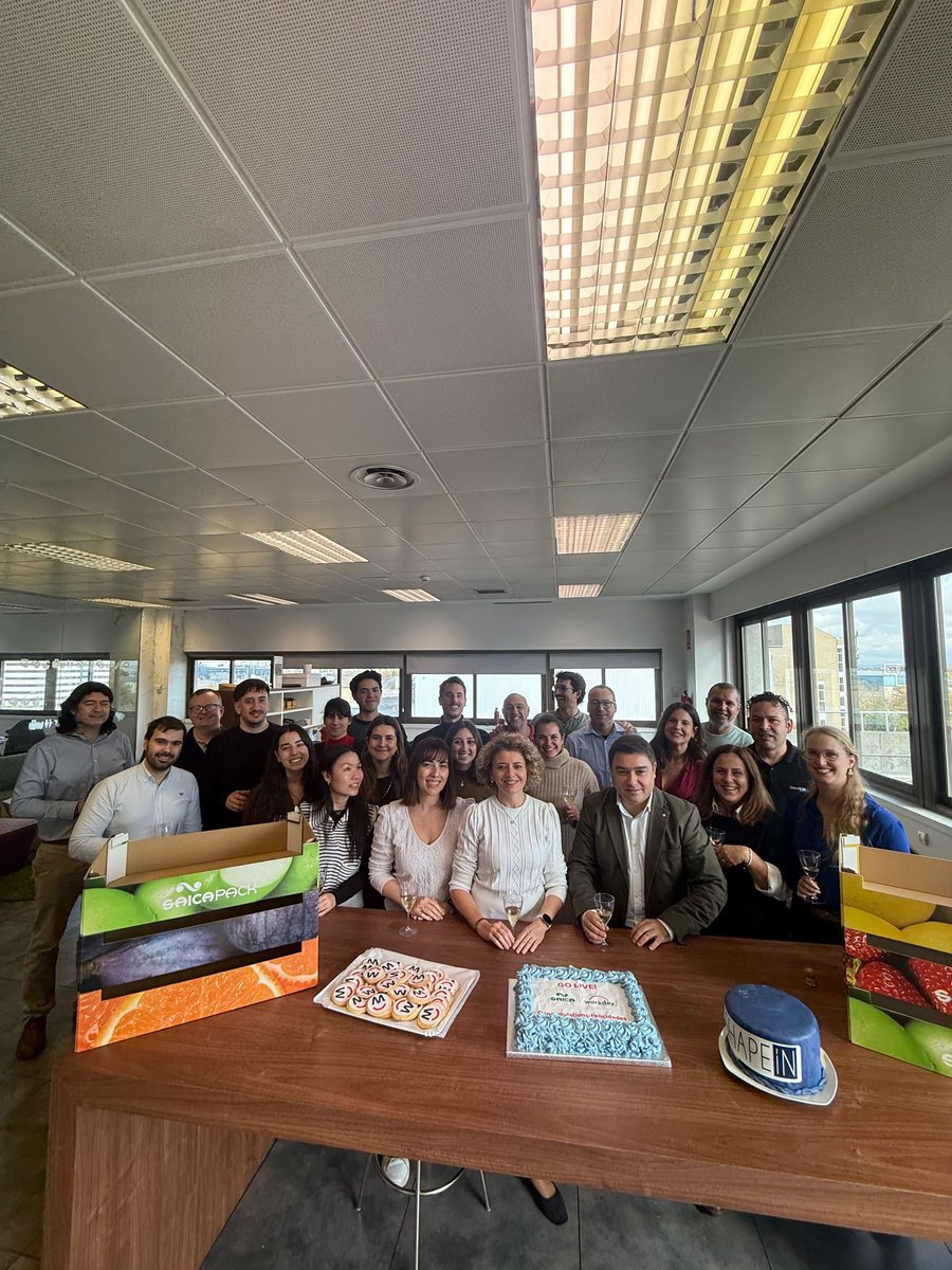 SaicaGroup_es's tweet image. 🚀¡Éxito completo y gran labor de equipo en #GrupoSaica! Hemos implantado Workday en Portugal, Irlanda, Italia, Países Bajos, Luxemburgo y EEUU 💻🤝 Gracias a los equipos de People, Sistemas y partners por hacerlo posible.
