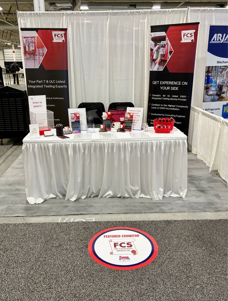 FCSFireLTD's tweet image. We’re all set-up and ready to go here at The Condo Conference!! Stop by booth 1407 to say hi!! 

Ps… we’re by the coffee, you can’t miss us!! 

#CondoConference #MorningCoffee #Condo #Conference #ReadyToGo