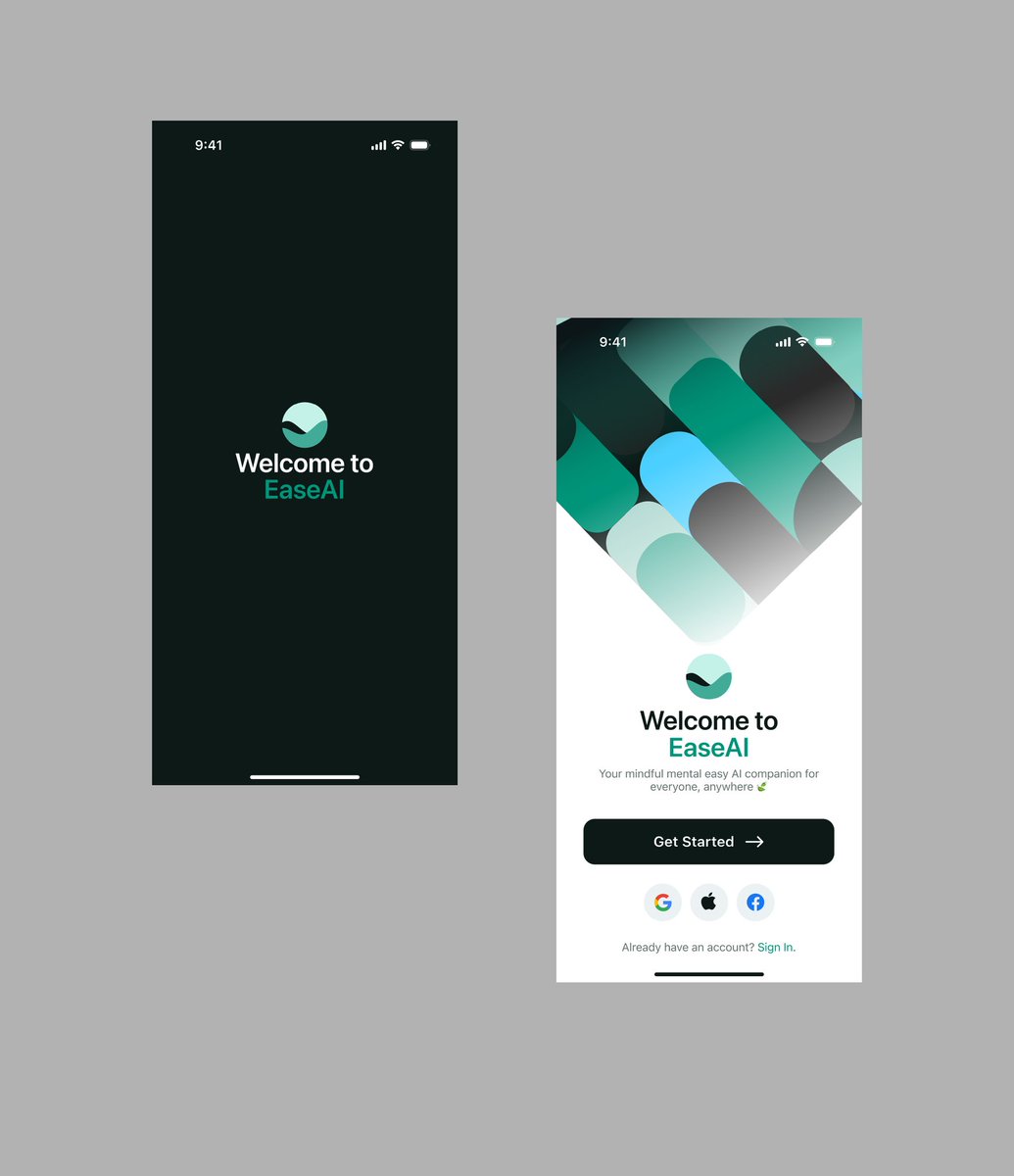 Budo10_'s tweet image. Designed #EaseAi with a strong focus on clarity, consistency, and user experience.
Since most people work with AI chatbots for daily tasks, the interface was crafted to feel the welcome screen, chat screen and profile screen. while still giving users room to explore powerful AI.