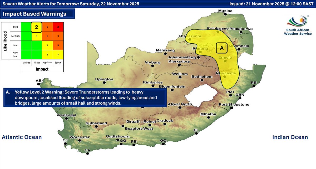 Gauteng Provincial Disaster Management Centre tweet media