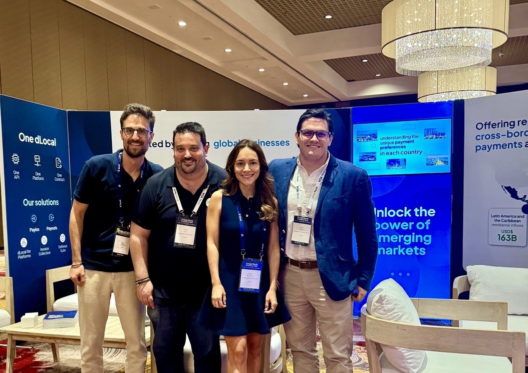 dLocalPayments's tweet photo. Back from @crosstech_World 2025 π Thrilled to reconnect with familiar faces and hear new perspectives from across the ecosystem. π€ See you next year!
#CrossTechWorld #CrossBorderPayments #EmergingMarkets #dLocal https://t.co/OlhE4qBGhD