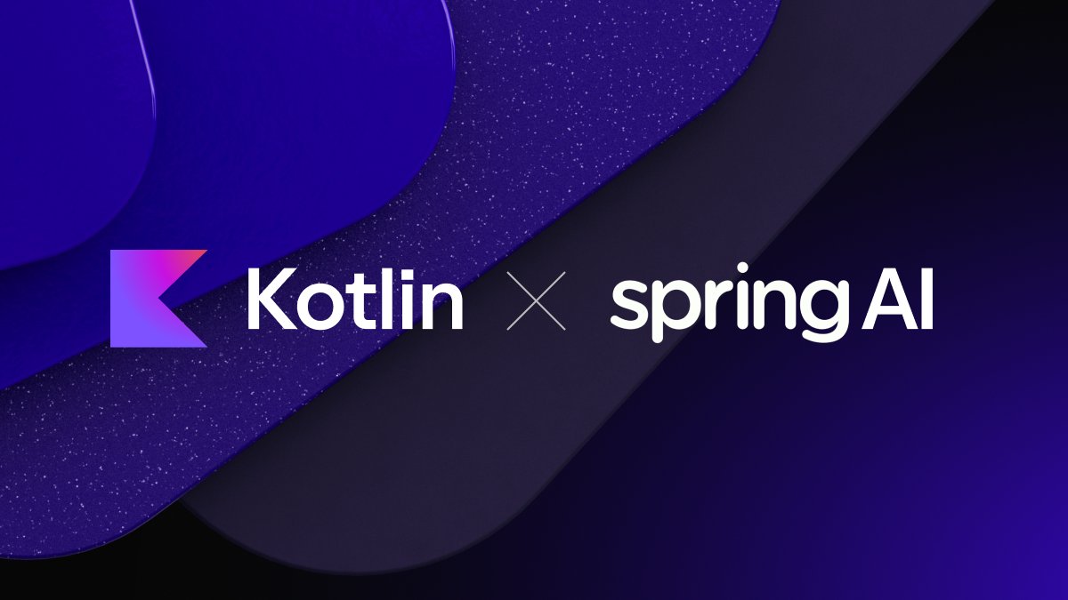 intellijidea's tweet image. 🤖Thinking about adding AI features to your app?
Spring AI and @kotlin make it straightforward to connect to LLMs, generate structured output, stream responses, and run RAG pipelines – all with concise, type-safe Kotlin code.
🔗Learn more: kotl.in/spring-ai-exam…