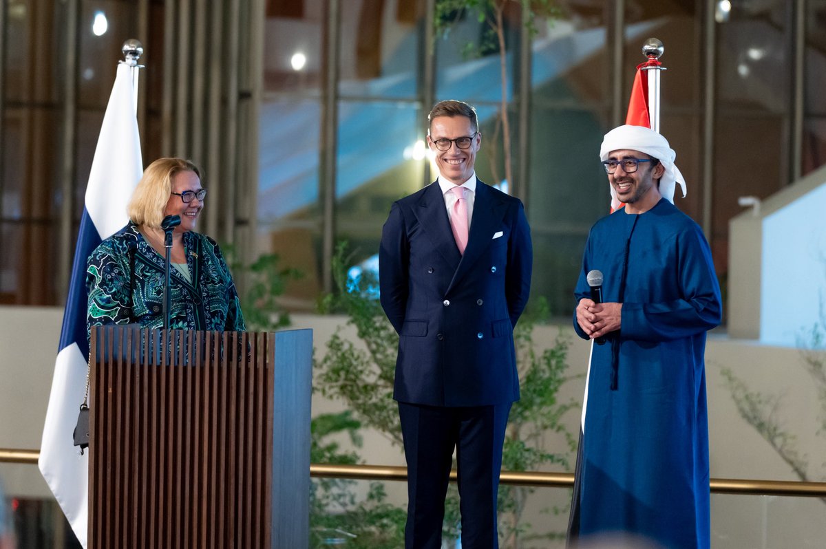 Finland in the UAE tweet media