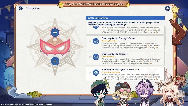 G8_Genshin's tweet image. The Soulblazers&apos; Snowbound Journey is a #Dragonspine event feat. a 4-star bow weapon reward! Minigames include: snowtrace hide-and-seek, frontier recon, snowball launching, and combat trial! ⛄️❄️

#GenshinImpact #SpecialProgram #LunaIII #Livestream #Game8