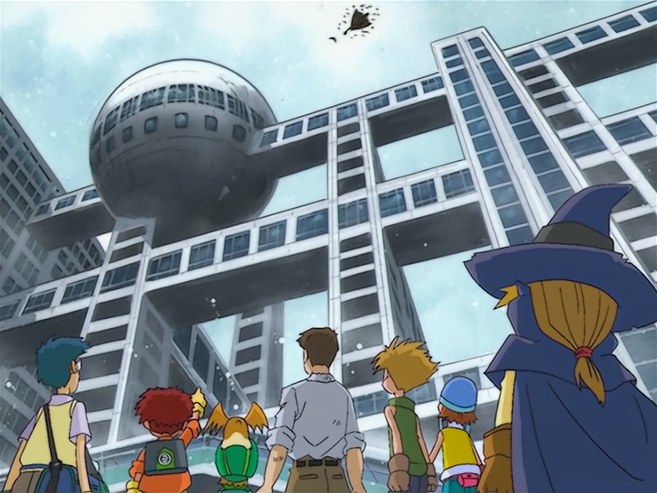 Ashjbow's tweet image. Today&apos;s trip, DiverCity. 
You might recognize the Fuji TV building from the battle with Myotismon (Vamdemon).