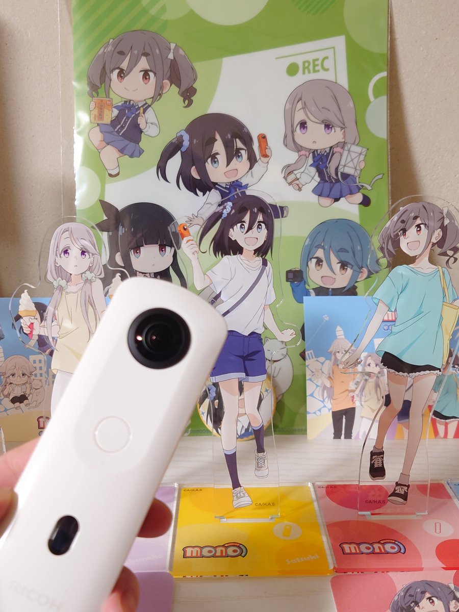 bosukaru20073's tweet photo. 届きました。RICOH THETA SC2。

雨宮さつきと（実質）同じカメラを使います！！！！！！！

#ricoh
#thetasc2
#ricoh360
#mono
#雨宮さつき https://t.co/VOMPjKOGF5