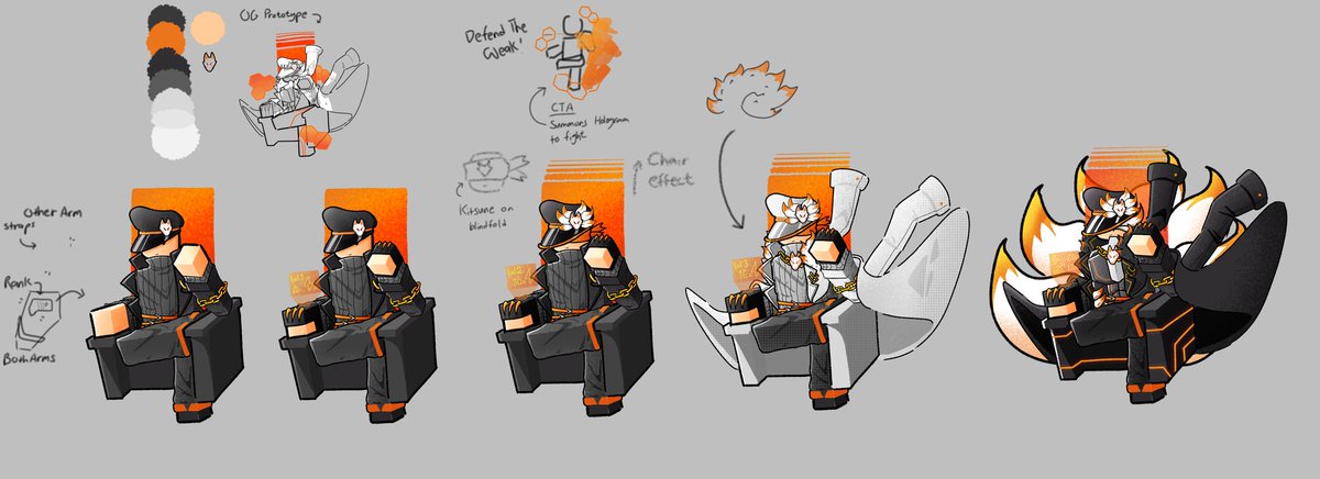 2Fireblock's tweet photo. Just realized I never posted this Vigilante Commander rework I made 5 months ago for @paradoxum_games. So here it is!
#robloxart. Hope you guys like it! 
I'm still making other vigilante skins (which I am very much procrastinating on) https://t.co/xpxYVwUBRt