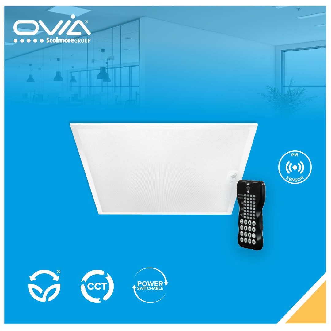 OviaLighting's tweet image. Smarter lighting starts with the Inceptor Slate Backlit LED Panel 💡 

Built-in PIR motion sensors save energy, and an optional remote lets you fine-tune output &amp;amp; range. 

Easy to install, 50,000-hour lifespan + a 5 year warranty.
#smartlighting #energyefficiency