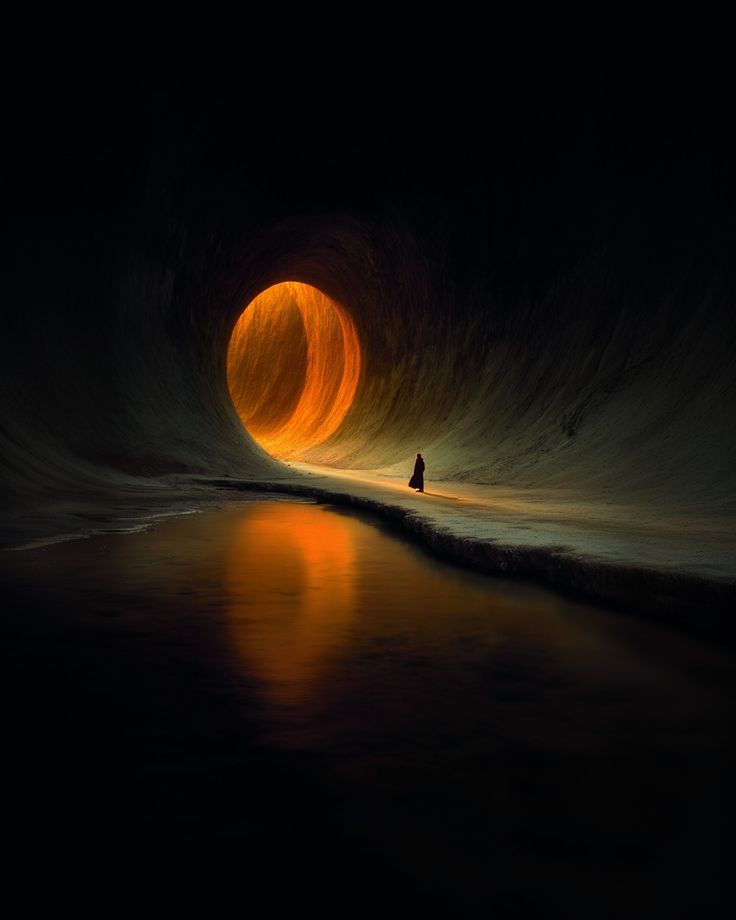 quiverloaded's tweet image. A river of silence threads the mind

 Stars as lanterns the cosmos signed Horizons split like secret wounds

 Echoes drift as suns marooned Dreams weave on night’s thin loom

 #specific truths bloom fragile petals in gloom 
Mystery crowns unseen flame. 
#vss365