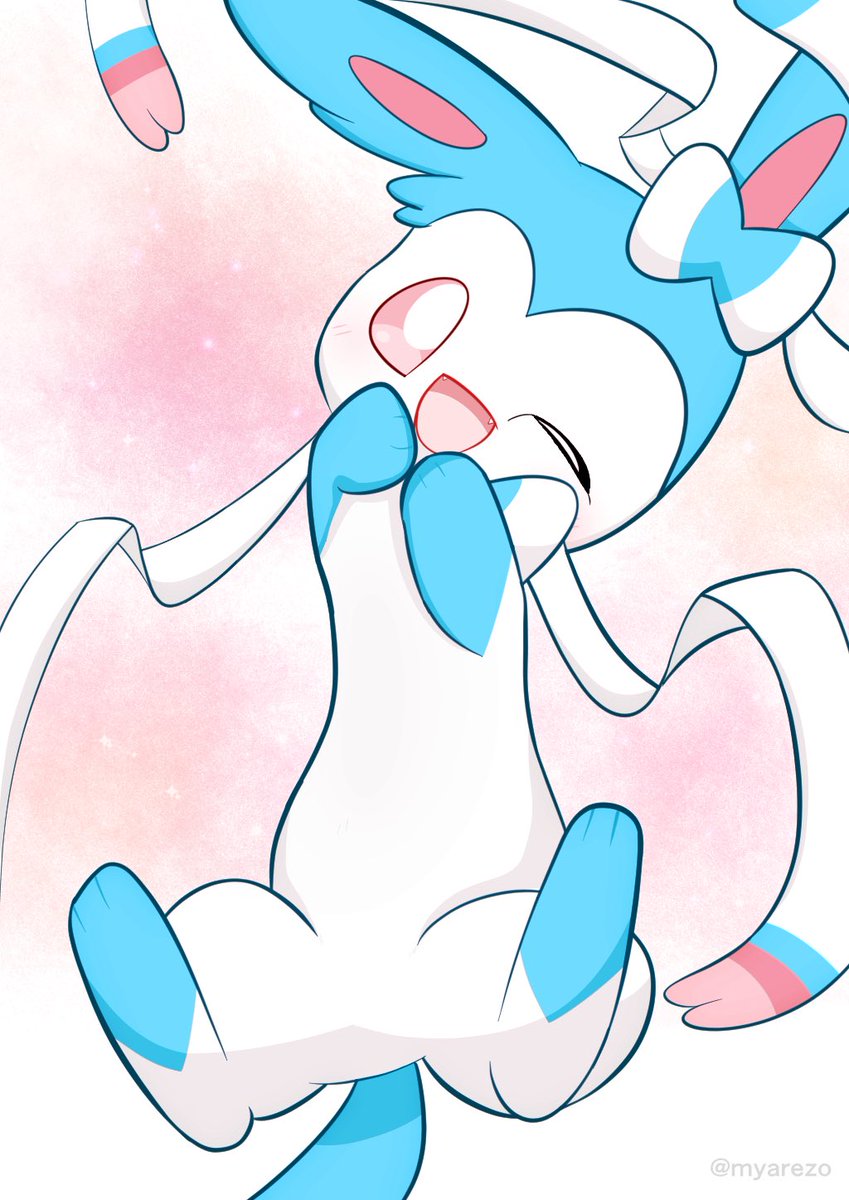 色違いニンフィアちゃん
#ポケモンイラスト