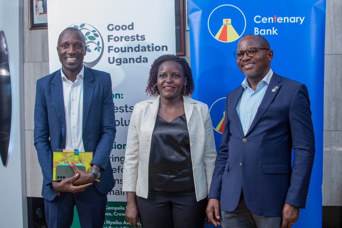 CentenaryBank's tweet image. Centenary Bank has today launched the beginning of a long-term partnership with @GoodForestsUg, marking a key step in the bank&apos;s strategy to grow over 500,000 trees in the next five years and a total of 1.9 million trees across the Centenary Group, which includes Centenary…