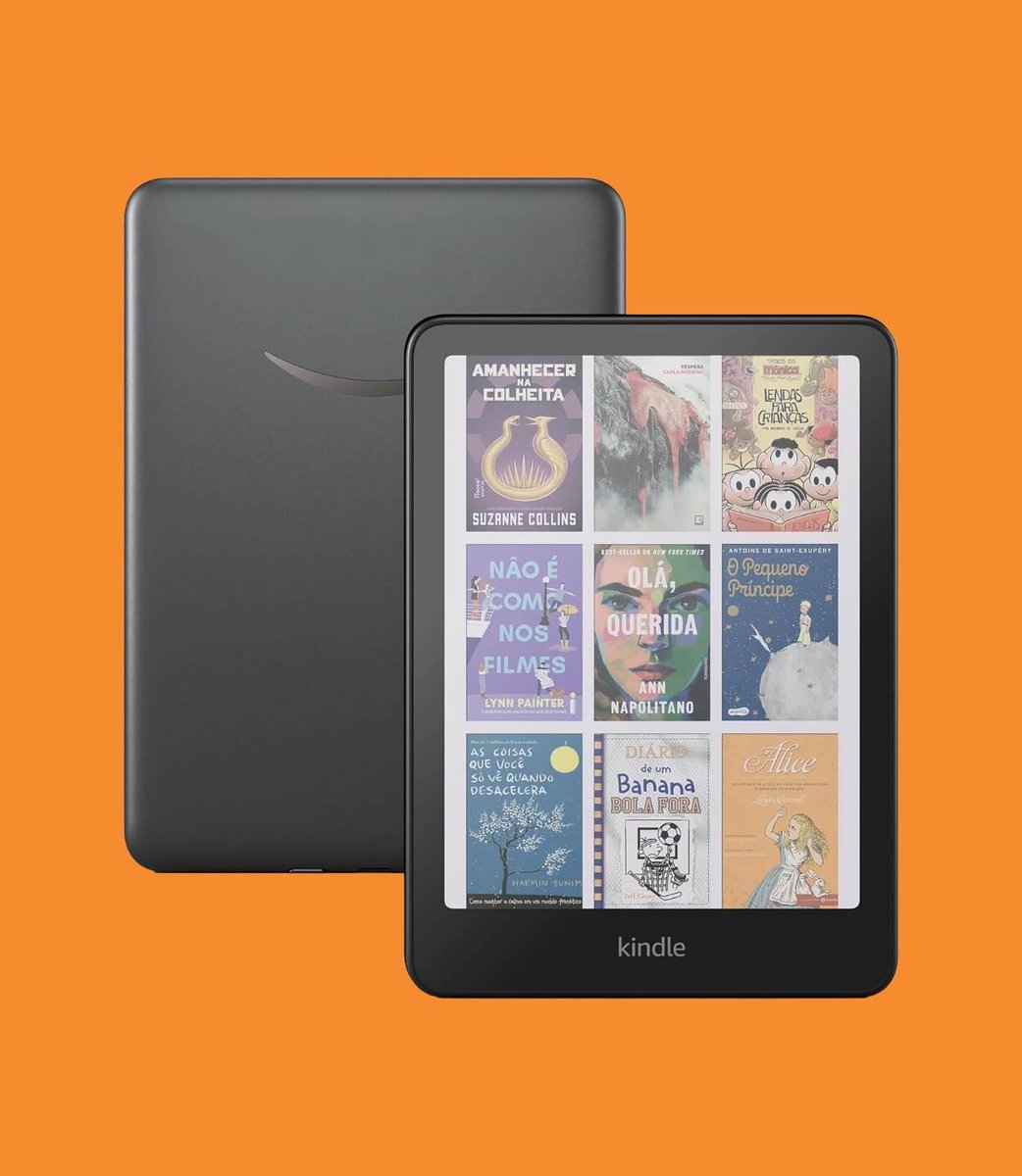 geektrendcombr's tweet image. Para quem vive entre mundos, nada melhor que uma biblioteca colorida na palma da mão. Kindle Colorsoft Signature Edition (32 GB), por R$ 1.329,05 na Amazon: amzn.to/4rdH4ys

De R$ 1.649,00 por R$ 1.329,05
R$ 319,95 de economia
19% off!

#oferta #promoção #desconto #promo
