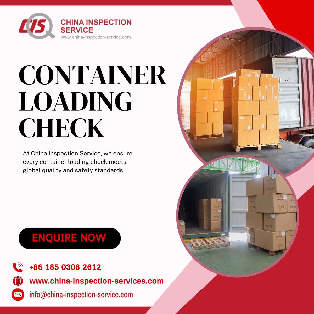 china_inspector's tweet image. ✅ At China Inspection Service, we ensure every container loading check meets global quality and safety standards.
Confidence in every shipment. 📦🚢
#factoryaudit #qualitycontrol #preshipmentinspection