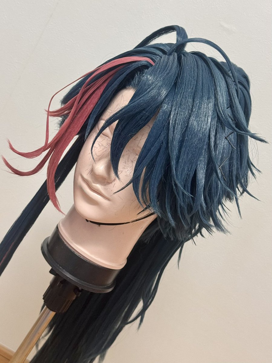 🔑🐍さんウィッグ工程( ◜ω◝و(و 