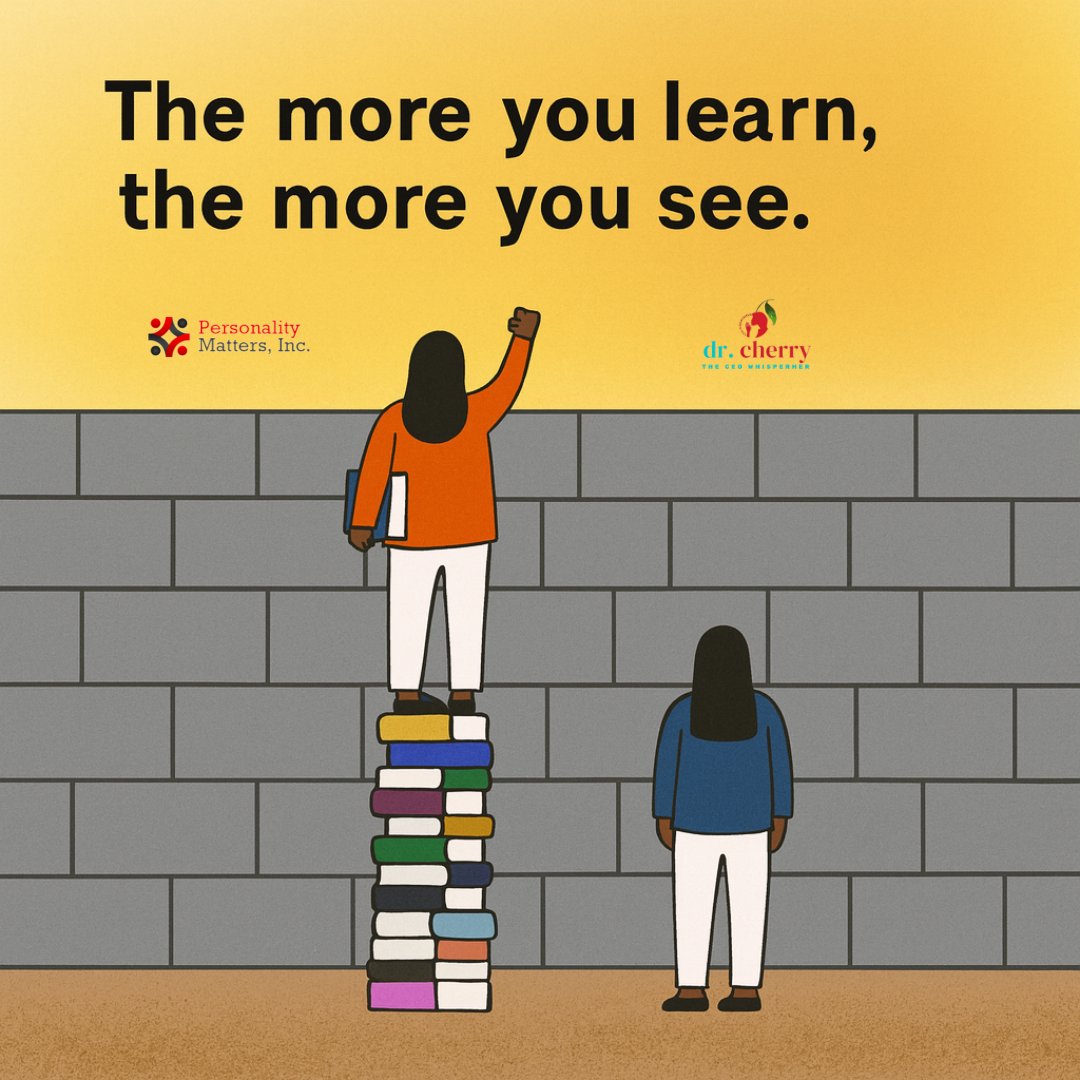 drcherryc's tweet image. The More You Learn, The More You See 

Knowledge gives you height and freedom. Your growth is your ladder. Keep learning, keep climbing, and keep rising — elevate your mind, elevate your life.

#UnsinkableMindset #RiseThroughGrowth #KnowledgeIsPower