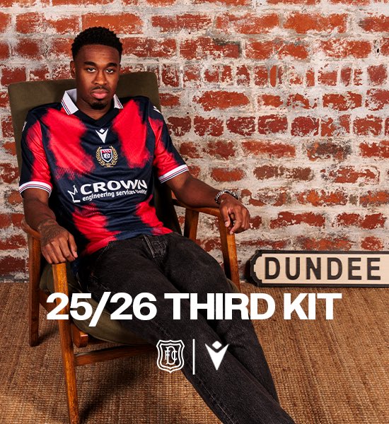 TheKitmanUK's tweet image. 🗞️ #Kitnews from Scotland as the new 2025-26 @DundeeFC third kit made by @MacronSports has been released.

📸 thekitman.co.uk/dundee-fc-2025…

#TheKitman 👕

#DundeeFC #Macron