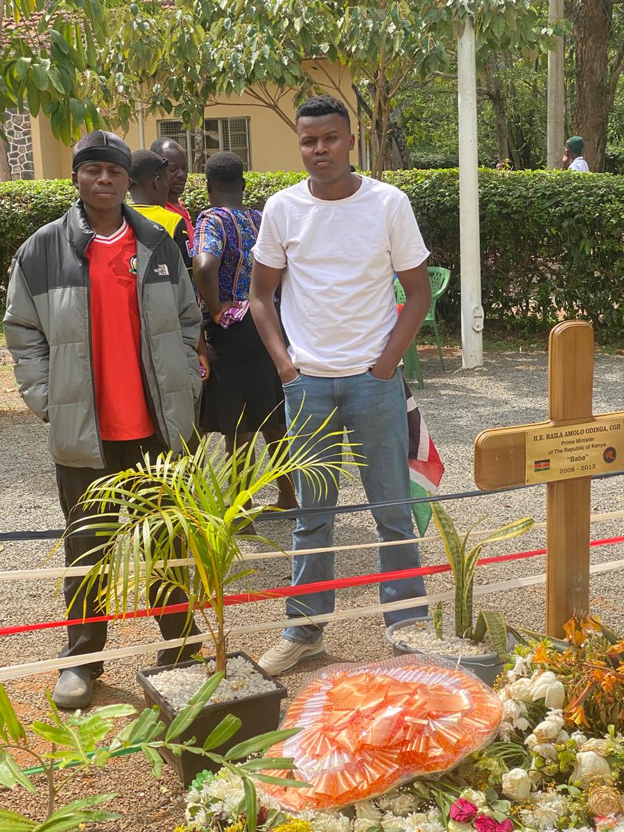 With <a href="/Petermuteti22/">PETER MUTETI</a> honoring the late Hon. Raila Odinga.