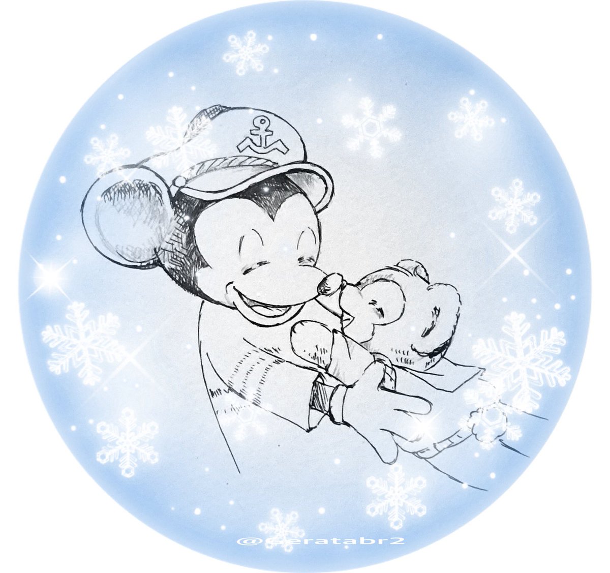 ミッキーおかえりなさい！ボクがいなくて寂しかった？ボクは寂しかったけどお留守番頑張ったよ🙂

とかとか妄想して仕事中泣きそうになってました😭