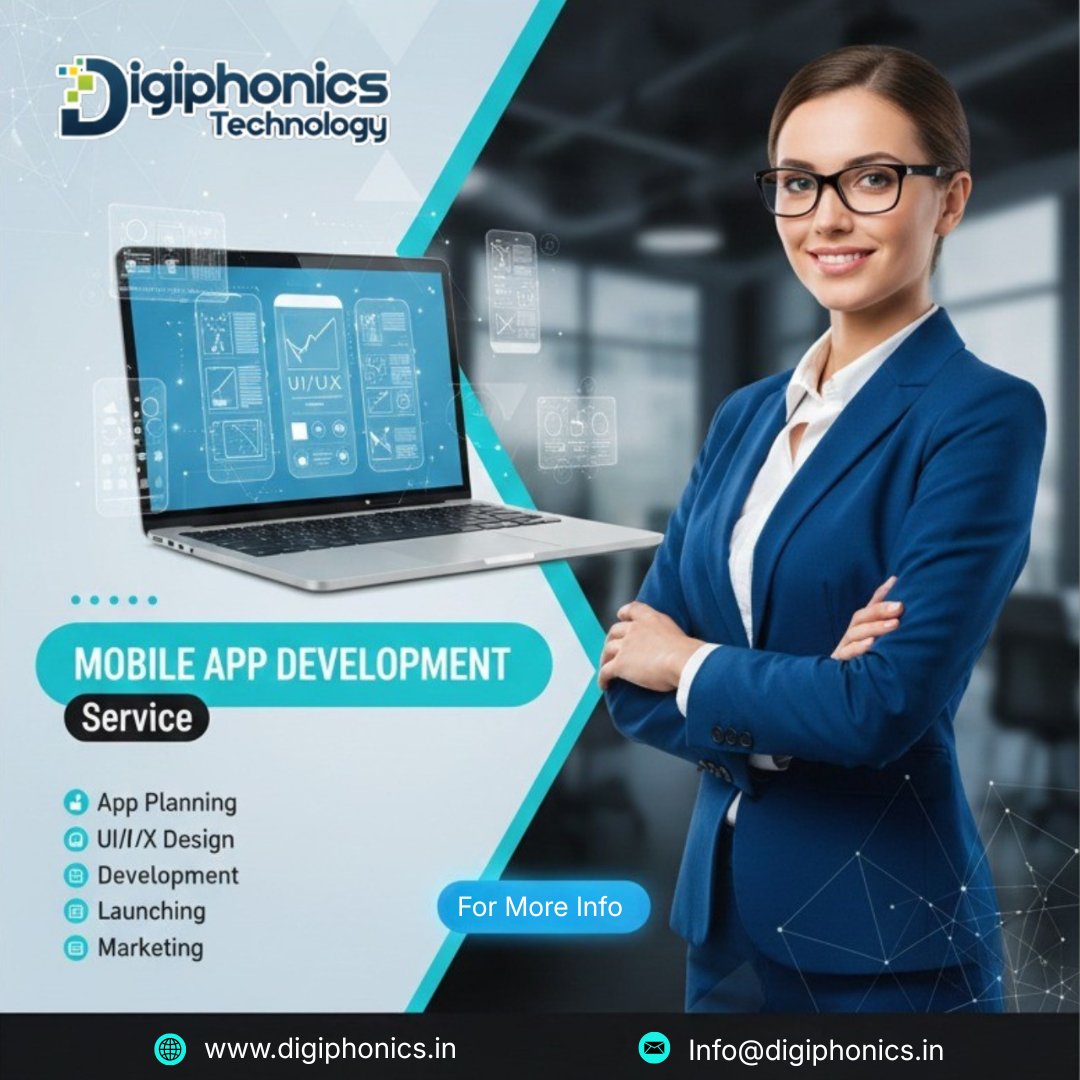 digiphonics23's tweet image. Transform your ideas into powerful mobile apps 
Smart UI/UX, smooth development, and results that grow your business.

#MobileAppDevelopment #AppDevelopmentCompany #UIUXDesign #TechServices #SoftwareDevelopment #DigitalSolutions #BusinessGrowth #StartupTech