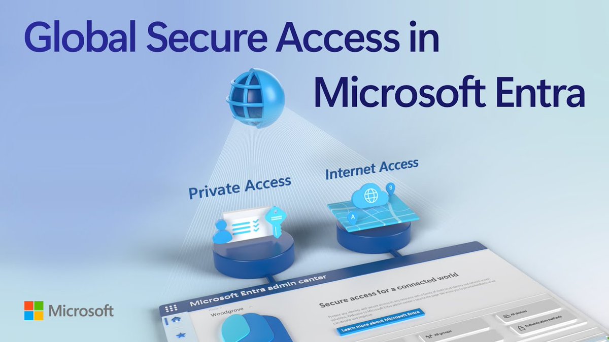 edwardsdna's tweet image. Replace your VPN - Global Secure Access in Microsoft Entra youtube.com/watch?v=LaDSrw… MSFTMechanics #MicrosoftEntra #VPNReplacement #SecureAccess