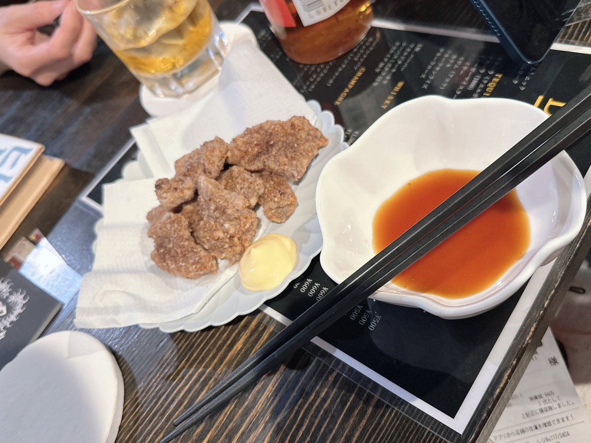 Bar3daime's tweet photo. カンガルーの唐揚げ！🦘🍗

引き締まってて油が少なく筋肉質な味！💪

アスリートっぽい感じ！！🏋️‍♂️

@naze6622 @riku_368 @hiroshi2ndsub @ximeiTphil @Sasori_1221 https://t.co/EbTN38DeNn