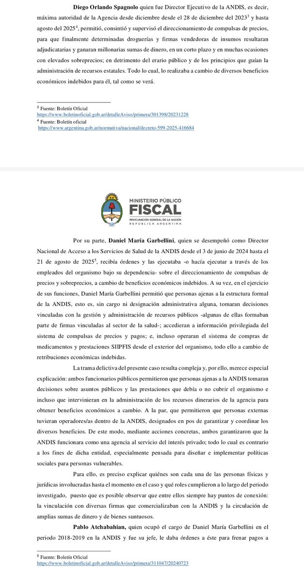 El modus operandi de la banda de Calvete y Spagnuolo tampoco está en la tapa de Clarín. 👇👇👇