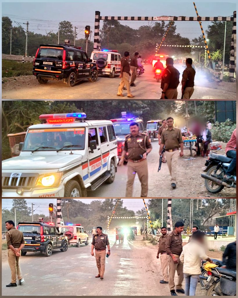 bahraichpolice's tweet image. यातायात माह नवम्बर-2025 के दृष्टिगत #SPBahraich के निर्देशन में,
जनपद में शांति एवं कानून-व्यवस्था बनाये रखने तथा यातायात नियमों का अनुपालन कराये जाने के लिए नानपारा पुलिस द्वारा संदिग्ध वाहन/व्यक्तियों की चेकिंग की जा रही है।
#UPPtraifficmonth 
#UPPolice