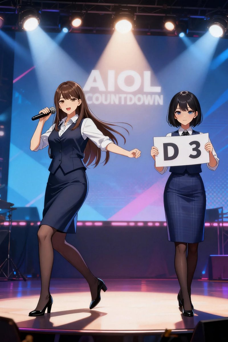 qzptOY6L2ySQ2CV's tweet image. #AIOL部
#AIOLカウントダウン
#D3
イベント「AIOLカウントダウン」

AIOLイラストのコミュニティ新設にあたり、開設へカウントダウンイベントを実施🎉

日時　11/22～11/24

11/25の「OLの日」に合わせて今日からカウントダウン開始✌️

ルール…