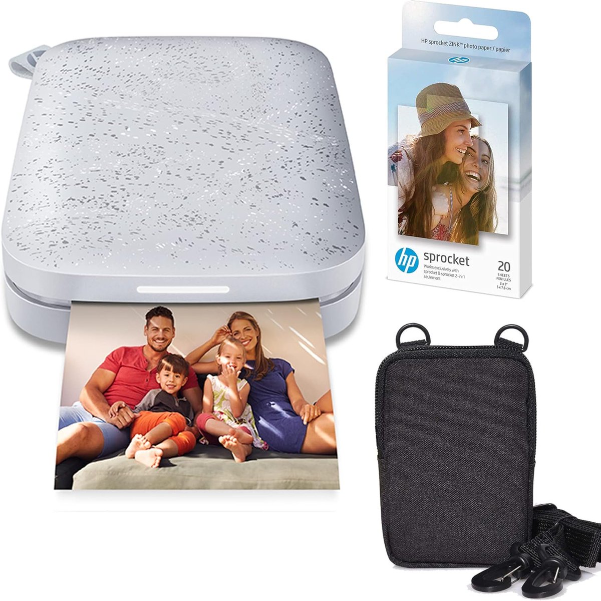 pfdealz's tweet image. HP Sprocket Portable 2x3 Instant Photo Printer (Luna Pearl) Zink Paper Bundle for $83.99!!

sovrn.co/1nbaiap

#Ad #Onsale

Image credit: Amazon