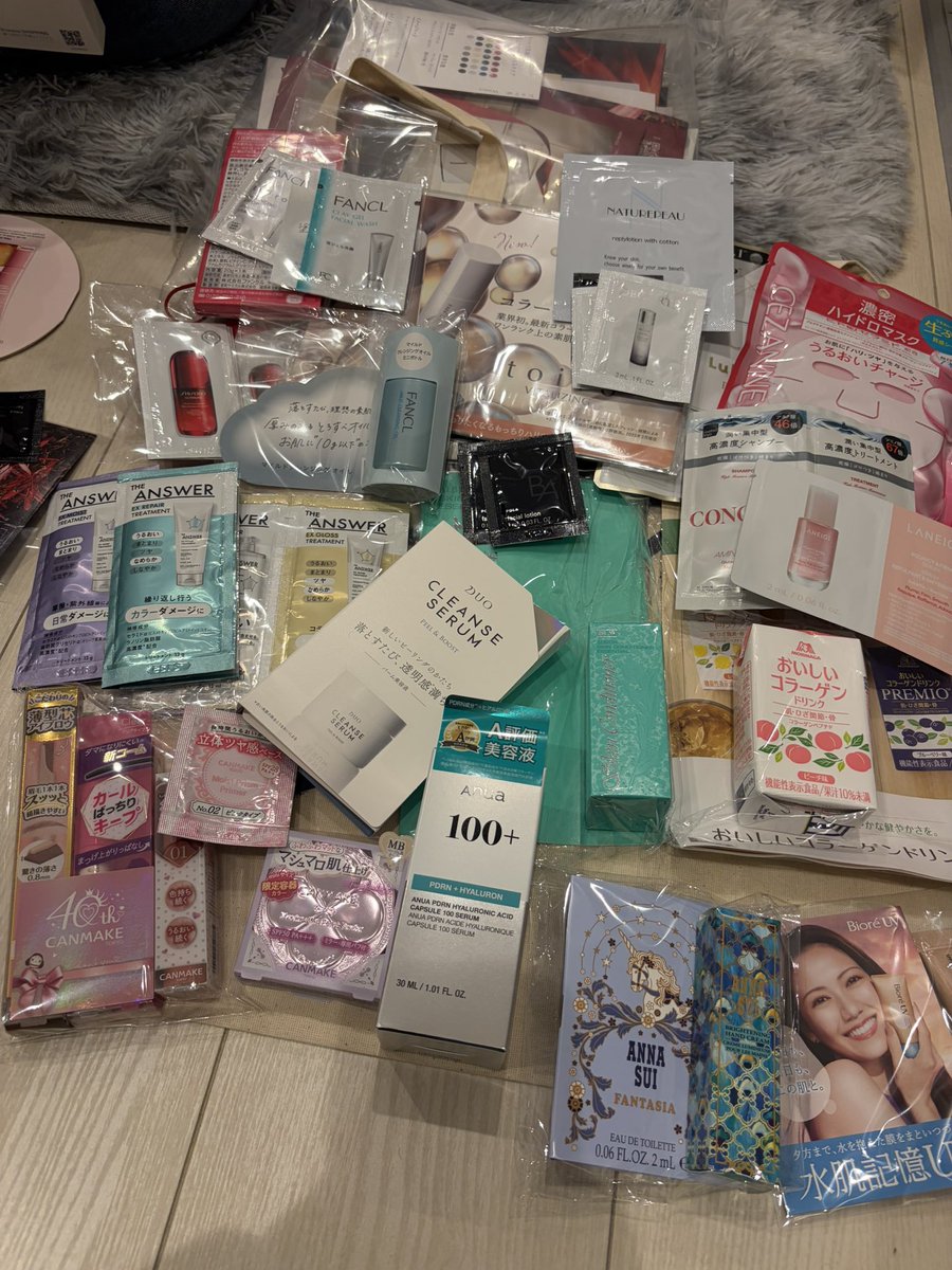 fm37dk415's tweet photo. 美容Day💄
レーザー治療して美味しい物食べて原宿のTokyoBeautyStudio行ってきた！
色んな商品見れて楽しかった〜😆
こんなにいっぱい貰えてビックリ🫶 https://t.co/1lR4rCaj5O