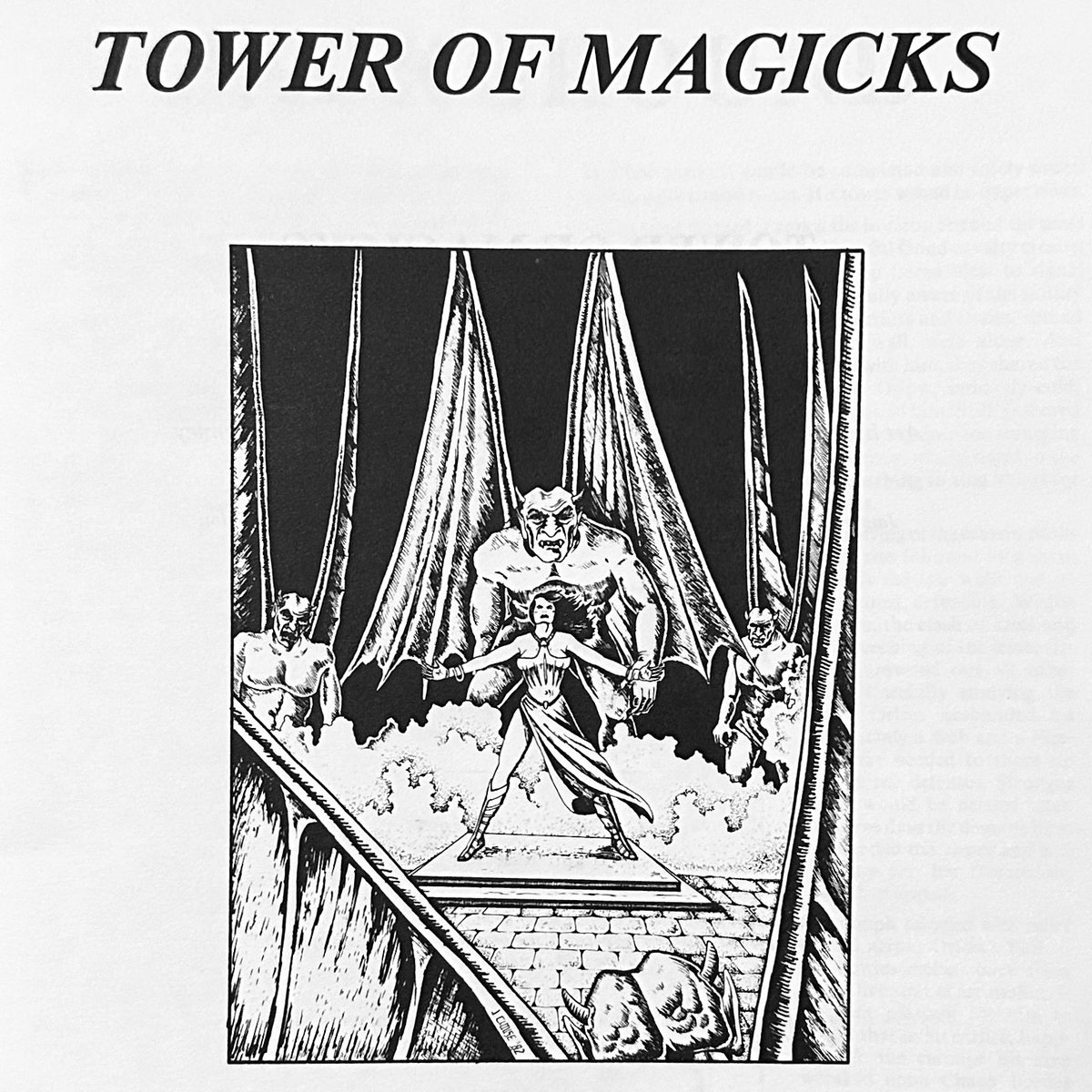 Tower of Magicks (1983) #DnD #RoleAids #TTRPG