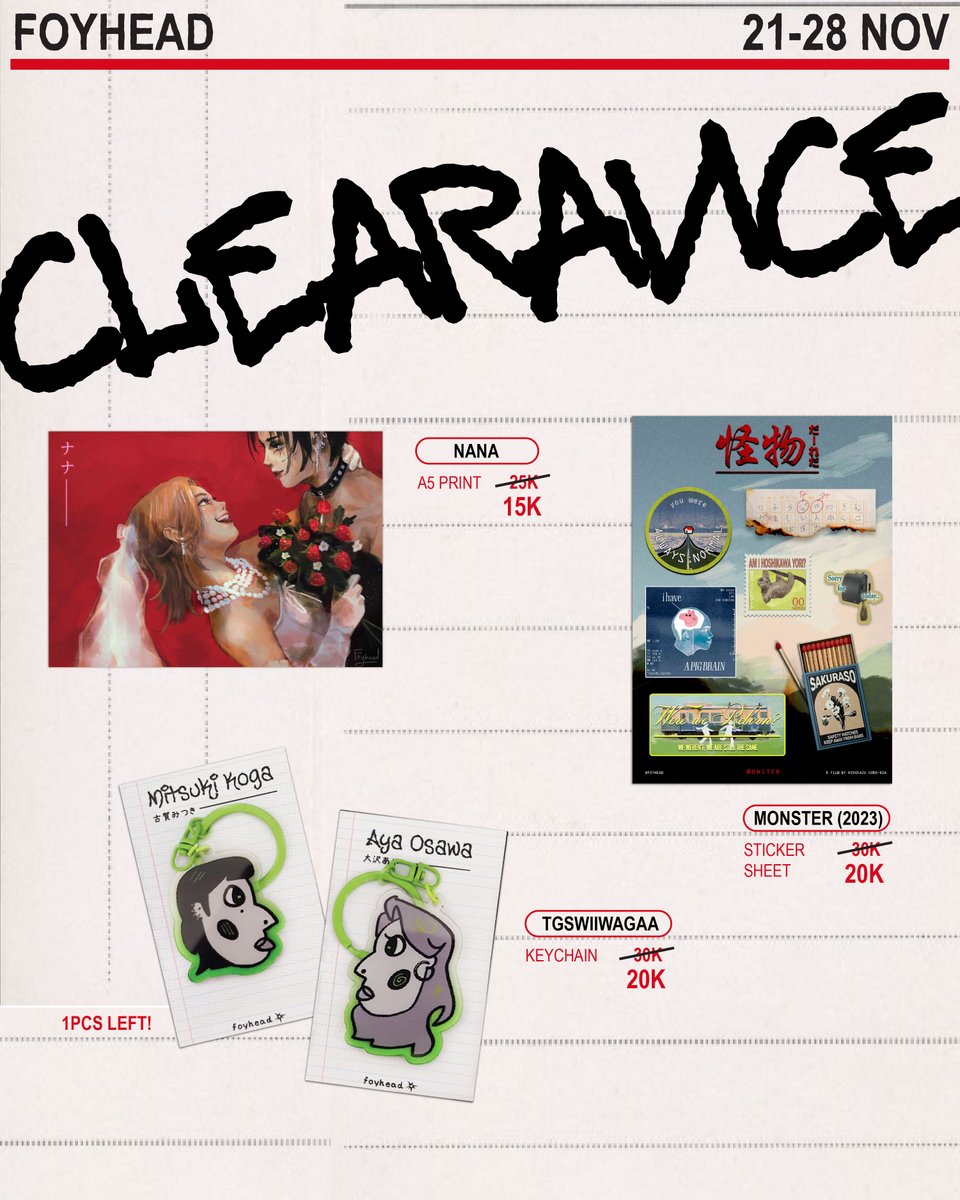 foyhead's tweet image. 🔗PO: tinyurl.com/foyheadCF21
size chart for t-shirts are in the form ^^

[2/2] 𖦹.ᐟ