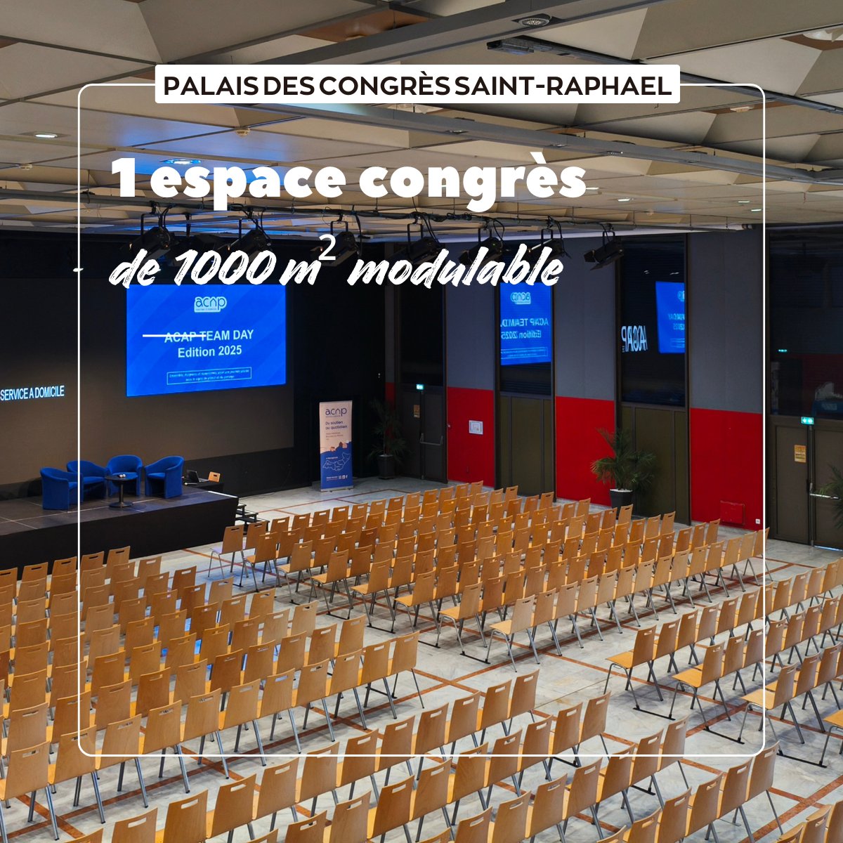 🔎 Envie d’un lieu idéal pour vos events pro ?

Le Palais des Congrès de Saint-Raphaël offre auditoriums, espaces modulables &amp; accompagnement personnalisé pour des événements vraiment à taille humaine.

👉 En savoir + : bit.ly/3XJdVxC

#EventPro #MICE #SaintRaphaël