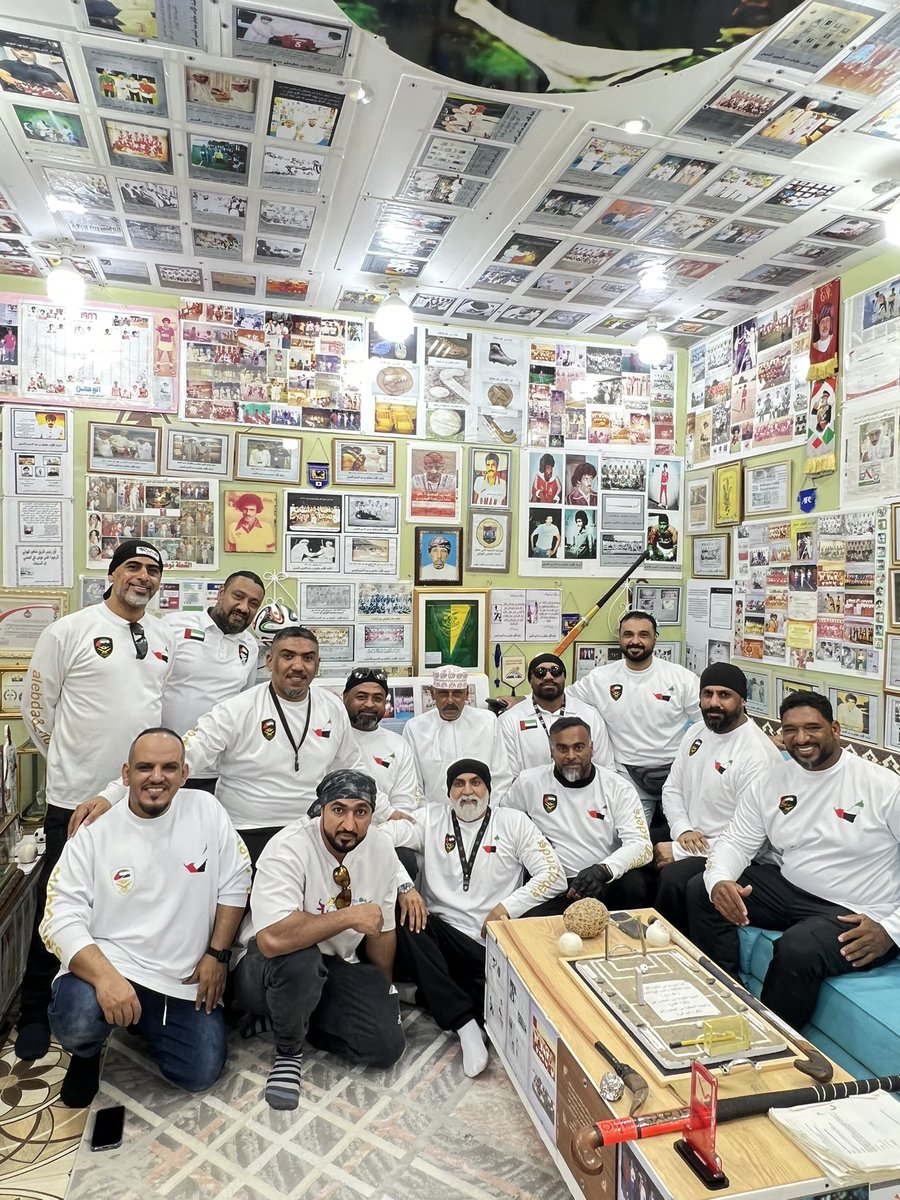 زيارة فريق alebdaa riders من دولة الامارات الى متحفي الرياضي ومشاركتهم لسلطنة بيوم الوطني المجيد 🇴🇲
#اليوم_الوطني_المجيد
