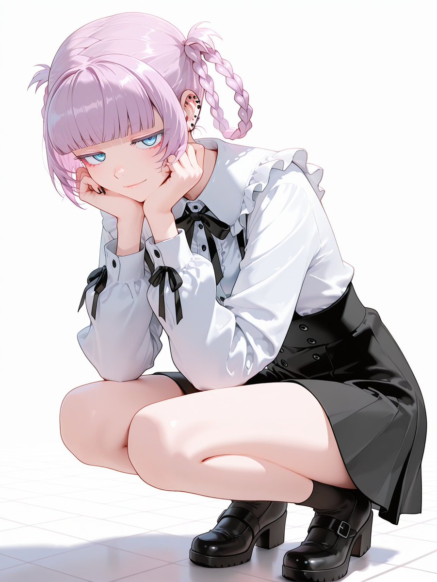 d_life_main's tweet image. ゴス衣装なずなちゃん
#よふかしのうた　#yofukashinouta