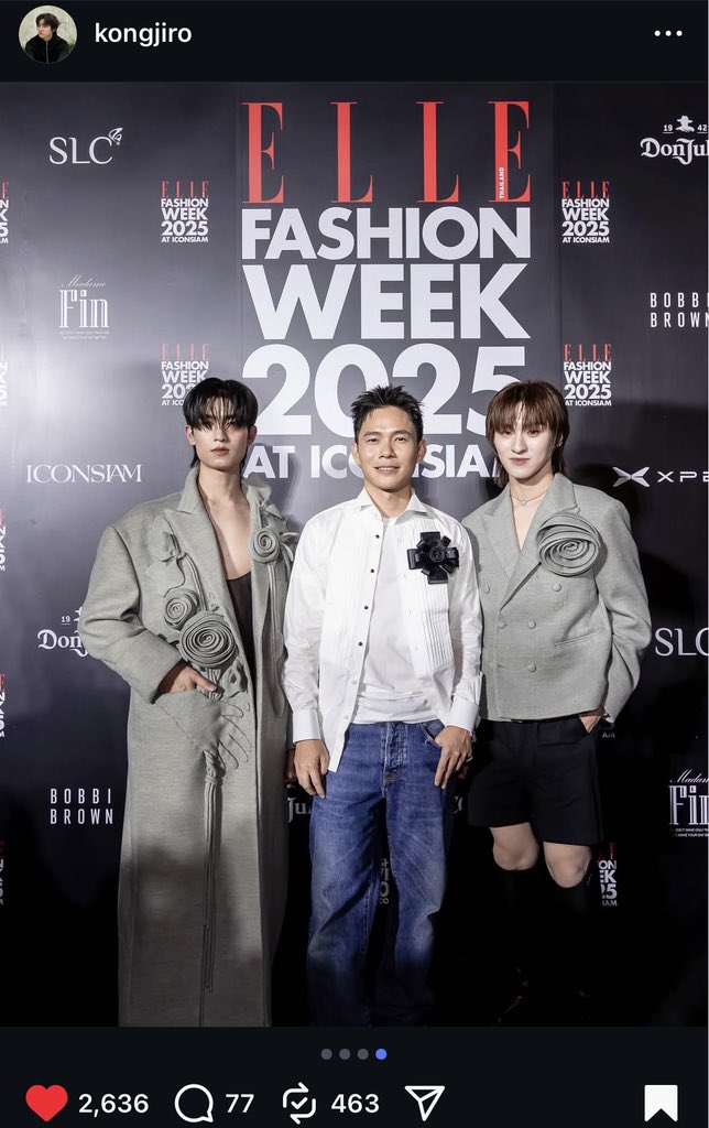 cmn_xq's tweet image. น้องก้องมาลงโพสต์ที่มีรูปกับเจ้าของแบรนด์ TandT ค่ะ ไปมุงกันได้เลยนะคะ สุดจะจึ้งเลยล่ะ

like ❤️ comment 💬 share ➡️ repost 🔁 bookmark 🔖 

: instagram.com/p/DRUaA5ckwfa/

#tthomastc #kongjiro
#thomaskong #โทมัสก้อง